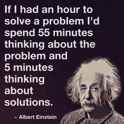 a3 problem solving in healthcare Einstein problem-solving quote