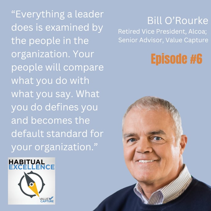 Bill ORourke 100 episode podcast quote