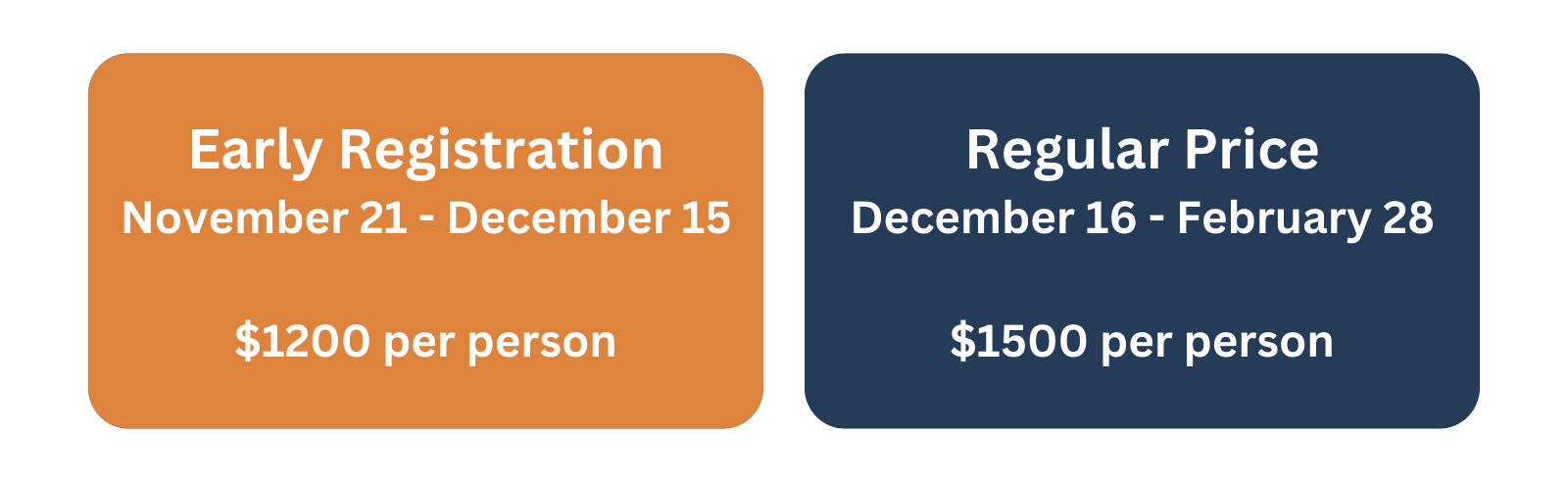 Enduring Excellence Pricing Enduring Excellence Pricing