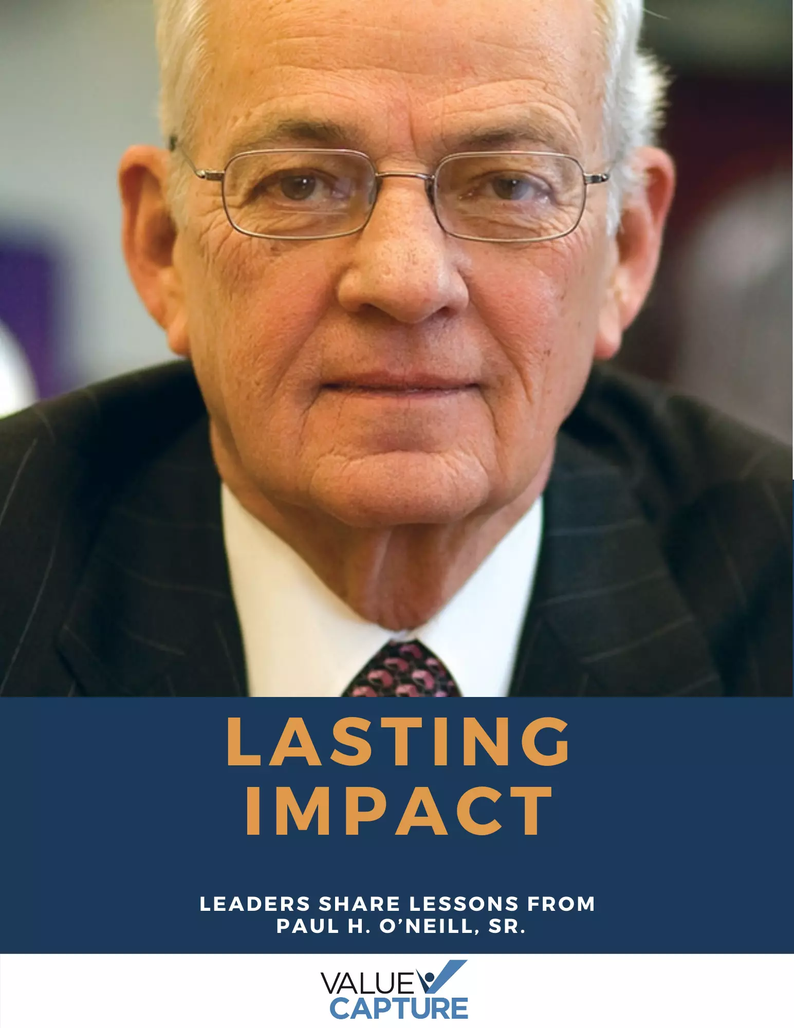 Lasting Impact Book Cover Paul ONeill Value Capture